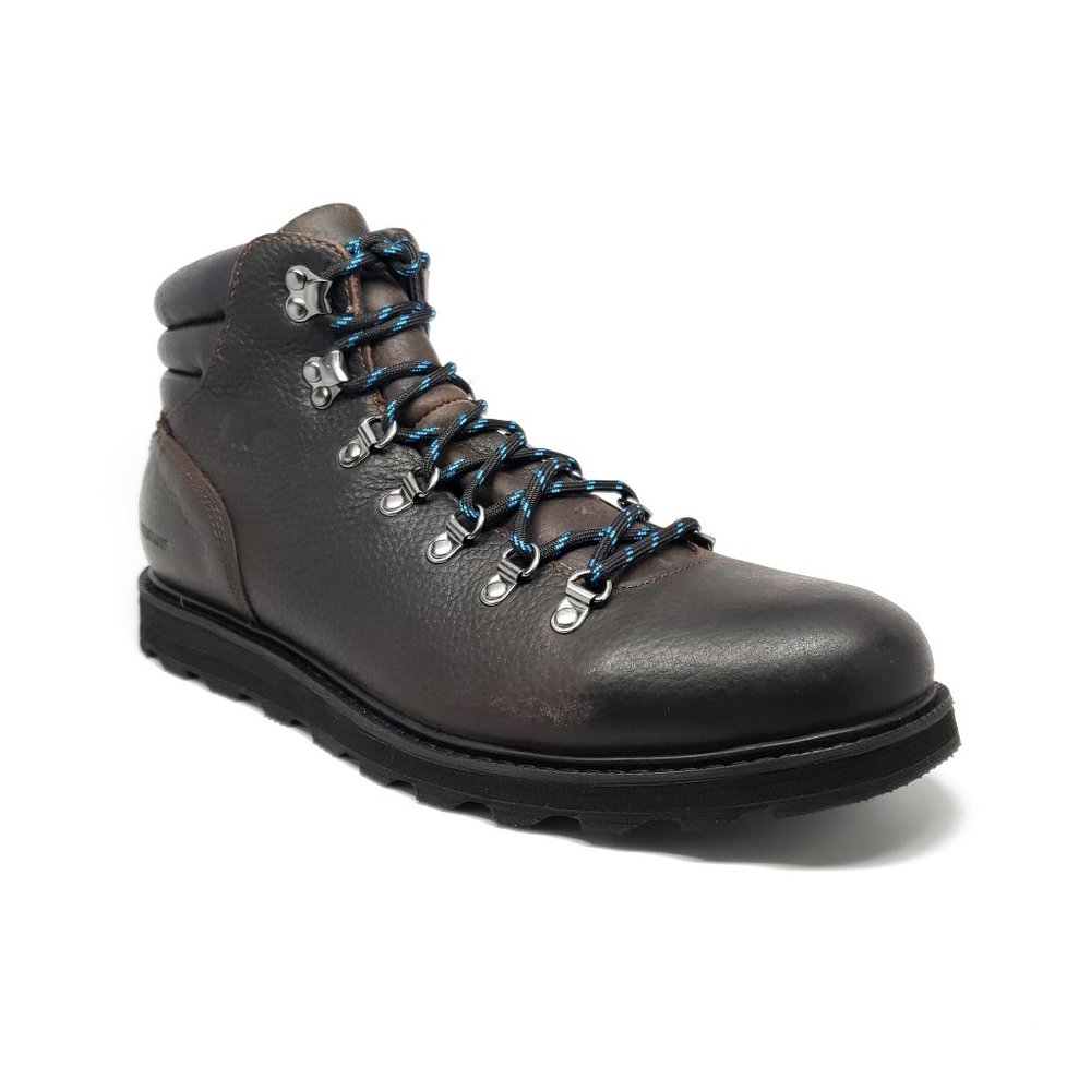 Sorel Madson Leather Hiker Boots in Tobacco - Picture 1 of 8